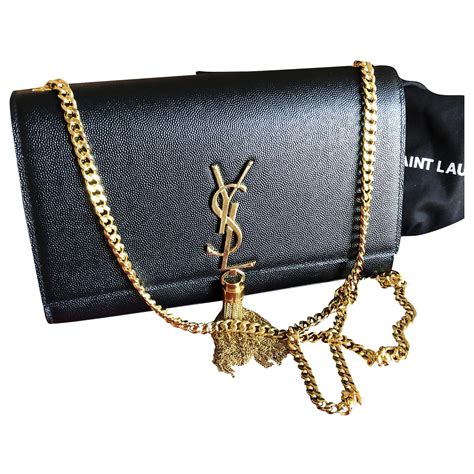 pochette noire yves saint laurent|boutique st laurent.